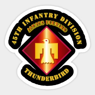 45th Infantry Division Sticker